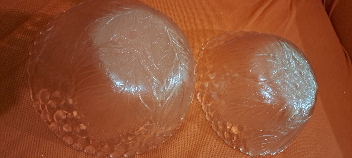 salata kasesi Parlak Yaprak Desenli 2'li Kase aldim diyene - Görsel 3