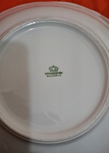 porselen takim Beyaz Koyu Renkli Dekoratif bavuara Kase - Görsel 12