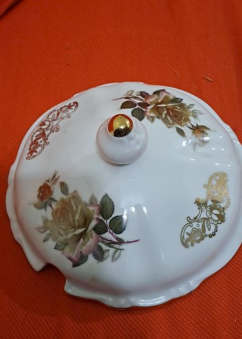 porselen takim Beyaz Koyu Renkli Dekoratif bavuara Kase - Görsel 8