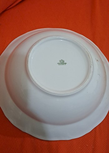 porselen takim Beyaz Koyu Renkli Dekoratif bavuara Kase - Görsel 2