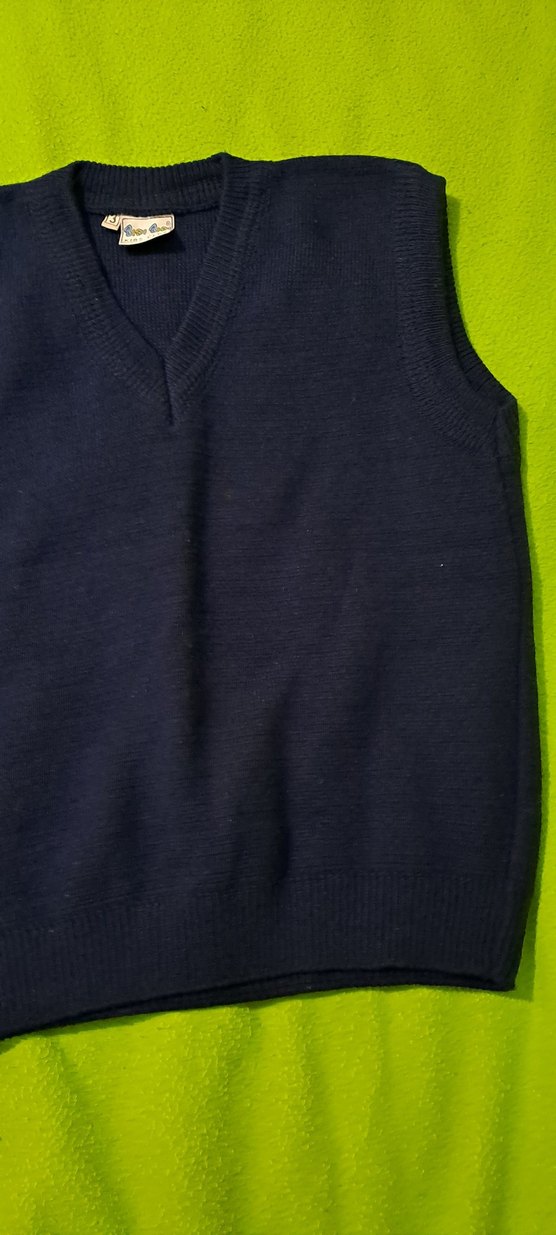 suveter Koyu Mavi Erkek Çocuk Örme Süveter unisex - Görsel 2