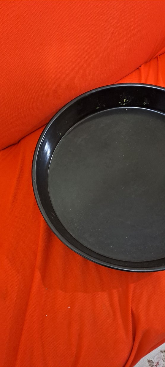 tepsi Siyah Yuvarlak Tepsi - Görsel 2