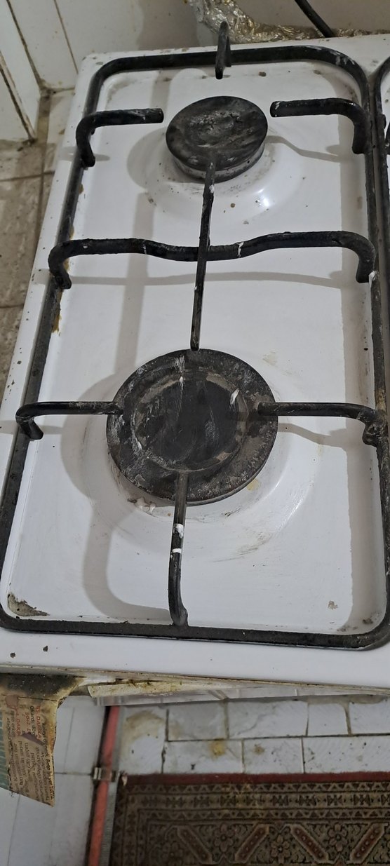 4 gozlu ocak Beyaz ve Gri 4 dogakgazli - Görsel 5