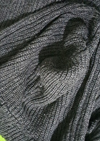 hirka Erkek Çocuk Gri Kapüşonlu Triko Hırka unisex - Görsel 12