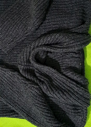 hirka Erkek Çocuk Gri Kapüşonlu Triko Hırka unisex - Görsel 8