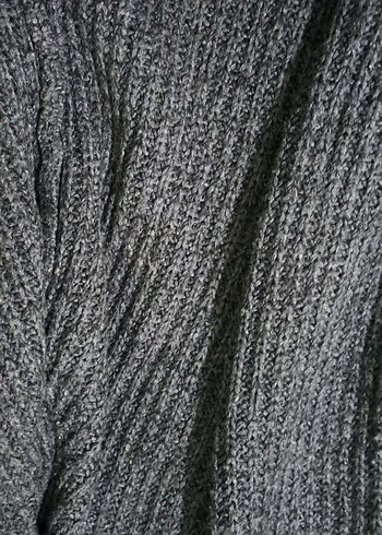 hirka Erkek Çocuk Gri Kapüşonlu Triko Hırka unisex - Görsel 10