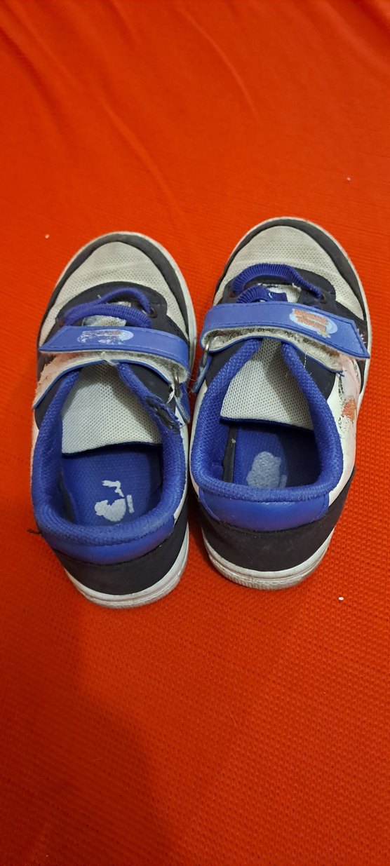 Mavi Erkek Çocuk Cırtcırtlı Spor Ayakkabı - Görsel 2