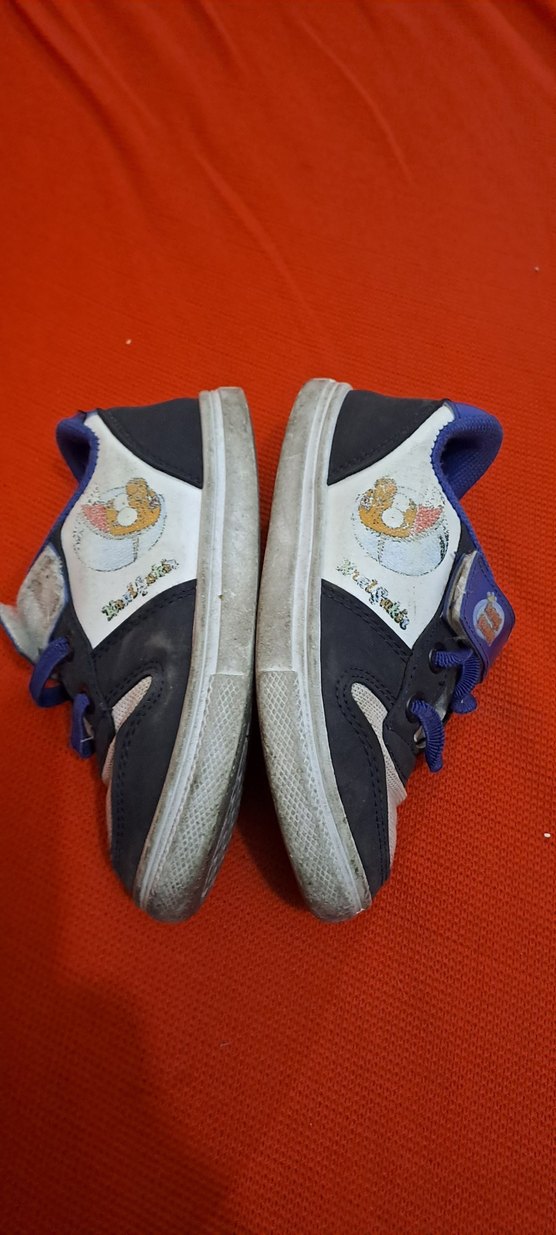 Mavi Erkek Çocuk Cırtcırtlı Spor Ayakkabı - Görsel 4