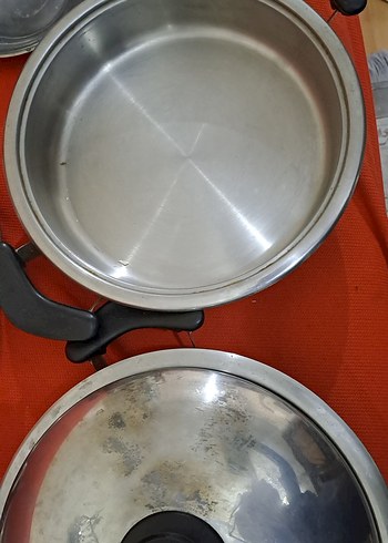 tencere tava vs  Gri Metal Tencere ve Tavalar Seti - Görsel 6