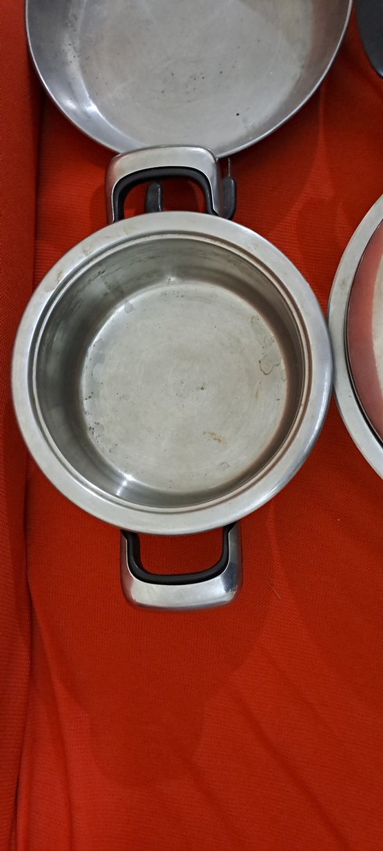 tencere tava vs  Gri Metal Tencere ve Tavalar Seti - Görsel 2