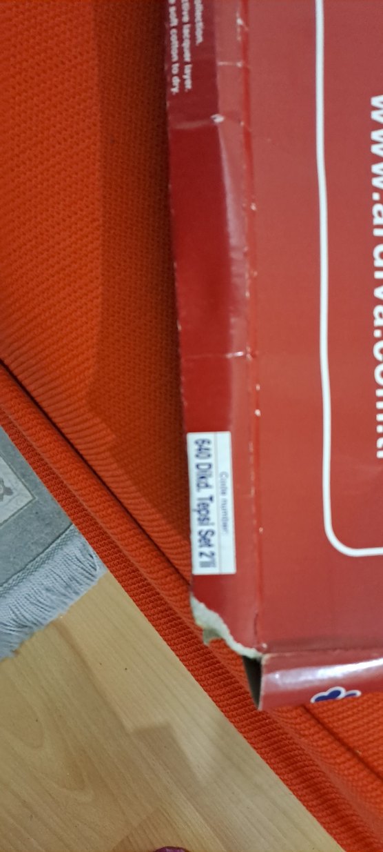 tepsi Beyaz gumus renk tepsi 2 adet ufak buyuk - Görsel 3