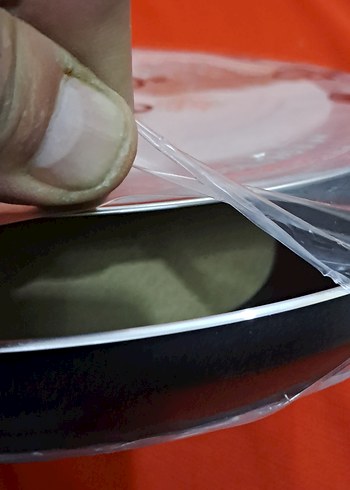 tava Gri Teflon Kaplı Turuncu Saplı Tava - Görsel 9