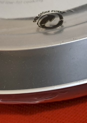 tava Gri Teflon Kaplı Turuncu Saplı Tava - Görsel 6