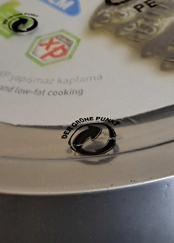 tava Gri Teflon Kaplı Turuncu Saplı Tava - Görsel 7