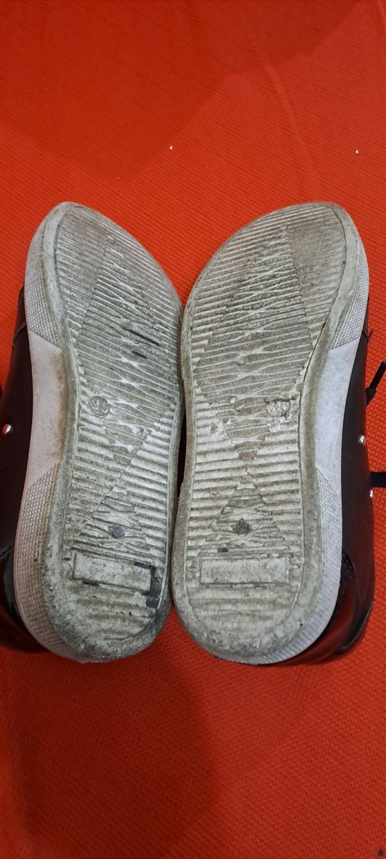 cocuk ayakkabi Siyah Kemer Tokalı Yüksek  Spor Ayakkabı - Görsel 3