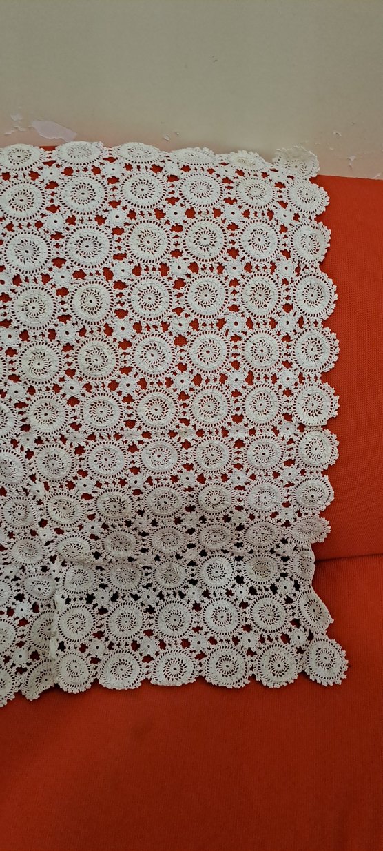 dantel El Yapımı Bohem Dantel Masa Örtüsü net fiyat - Görsel 4
