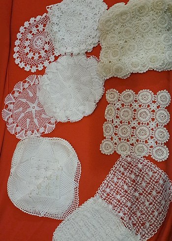 dantel bohem Örgü Beyaz El İşi Dantel net fiyat - Görsel 7