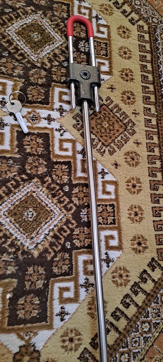 direksiyon kilidi baston kilit tek anahtarli - Görsel 3