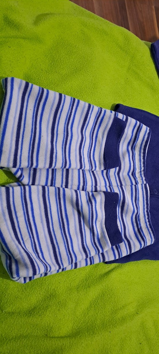 bebek takimi düğmeli Erkek Mavi Polar Sweatshirt komple satilik - Görsel 3