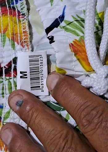 Diğer şort Renkli Bohem Erkek Mini Mayo unisex L beden