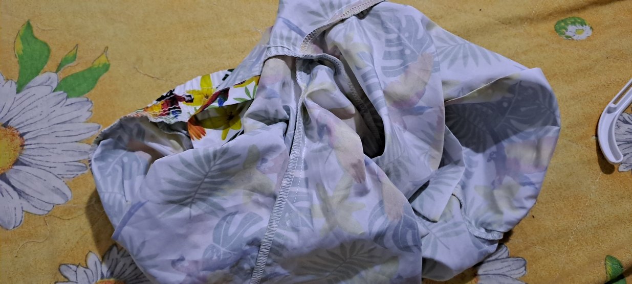 şort Renkli Bohem Erkek Mini Mayo unisex L beden - Görsel 4