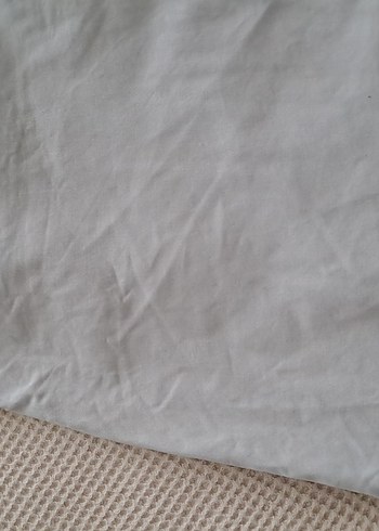 bayan etek düğmeli Bej Hamile Midi Etek - Görsel 3