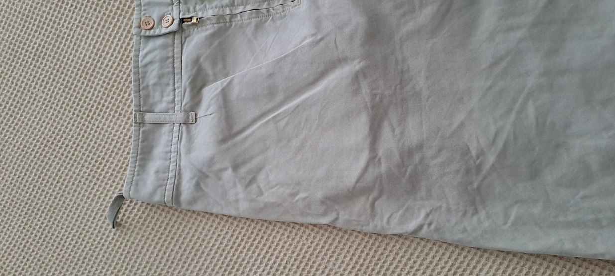 bayan etek düğmeli Bej Hamile Midi Etek - Görsel 2