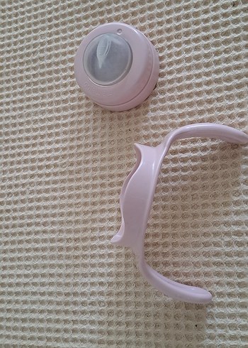 biberon Pembe Bebek Biberonu, Yumuşak Tutma Saplı - Görsel 5