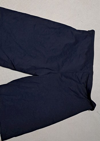 şort Siyah Baskılı Hamile Midi Şort - Görsel 5