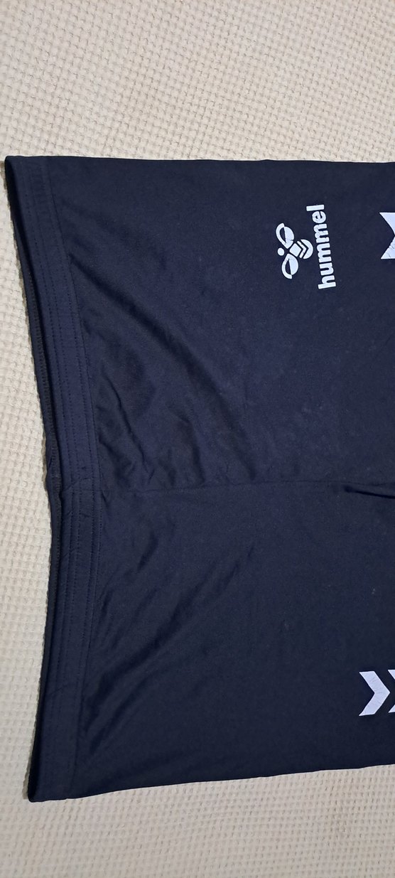 şort Siyah Baskılı Hamile Midi Şort - Görsel 3