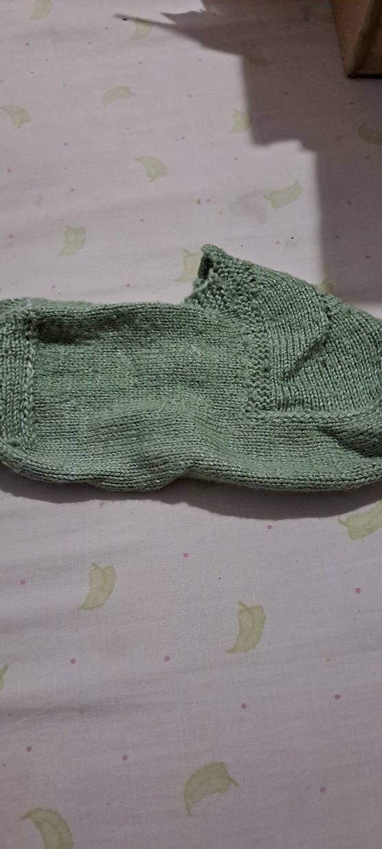 çetik Gri-Yeşil Erkek bayan Çorap - Görsel 3