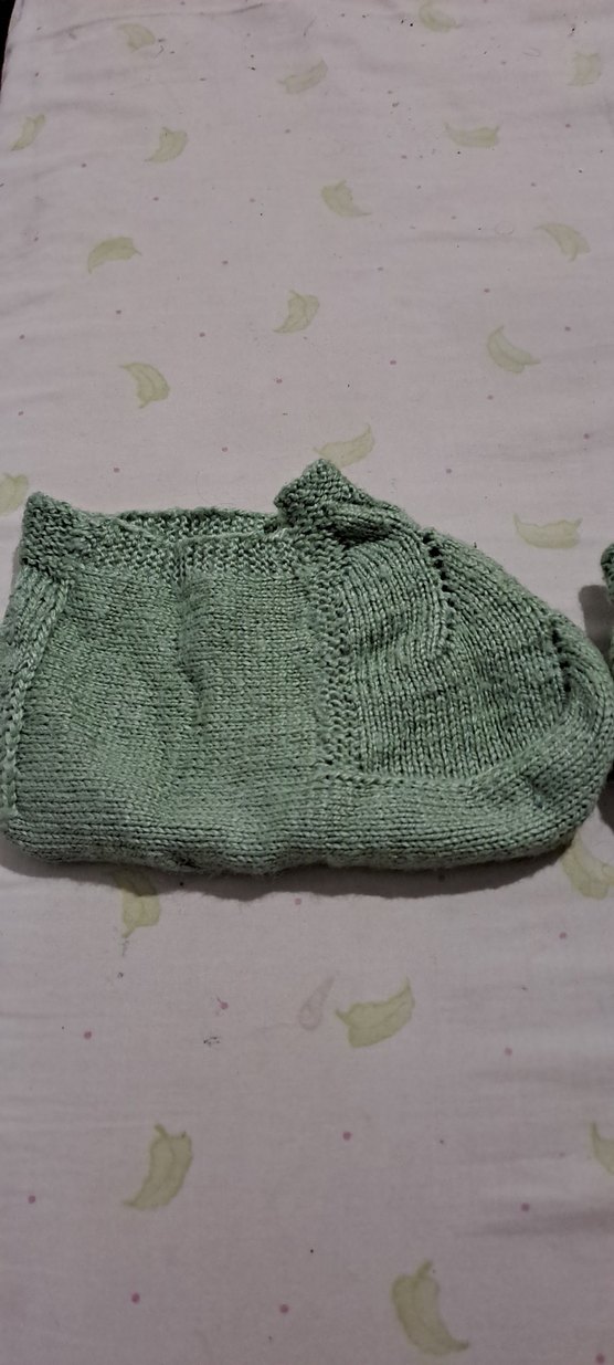 çetik Gri-Yeşil Erkek bayan Çorap - Görsel 2