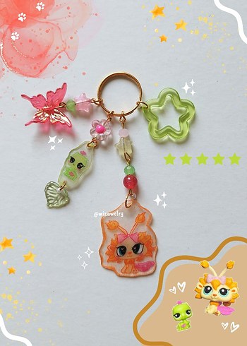 Littlest Pet Shop Dandelions Fairy Anahtarlık