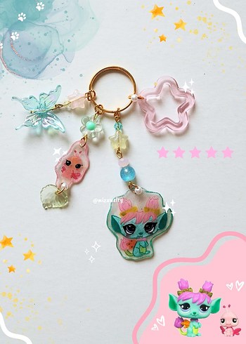 Littlest Pet Shop Tulip Fairy Anahtarlık