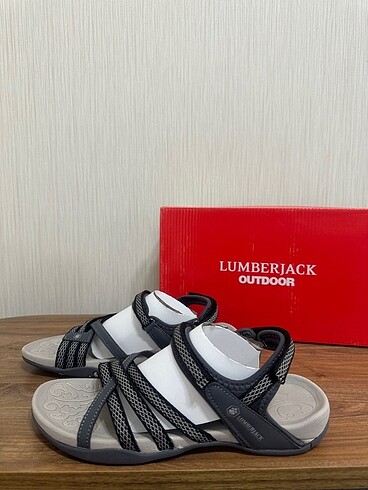 39 Beden gri Renk Lumberjack sandalet