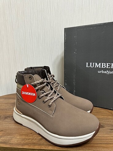 38 Beden camel Renk Lumberjack kadın bot