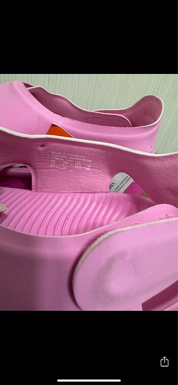 37,5 Beden pembe Renk Nike sandalet