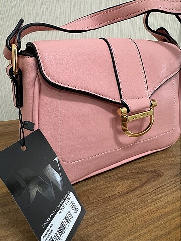 Beden pembe Renk Nine west çanta