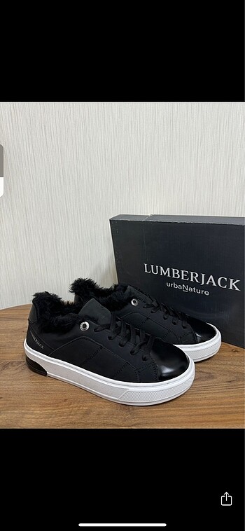 39 Beden siyah Renk Lumberjack snakers