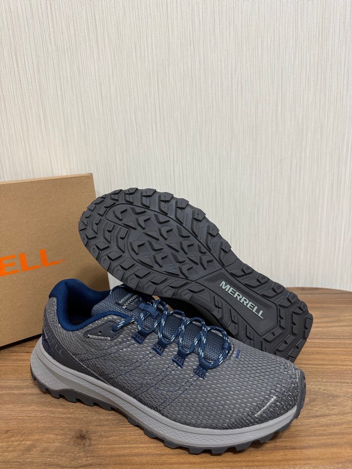 Gri Merrell Erkek Outdoor Ayakkabı Velcro - Görsel 5