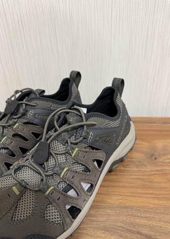 Merrell Erkek Outdoor Gri-Kahverengi Bağcıklı Ayakkabı - Görsel 7