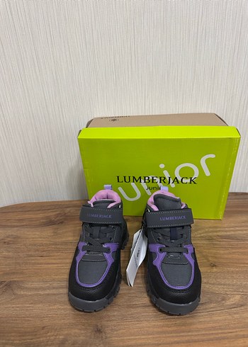 Kız Çocuk Mor Spor Ayakkabı Velcro - Görsel 8