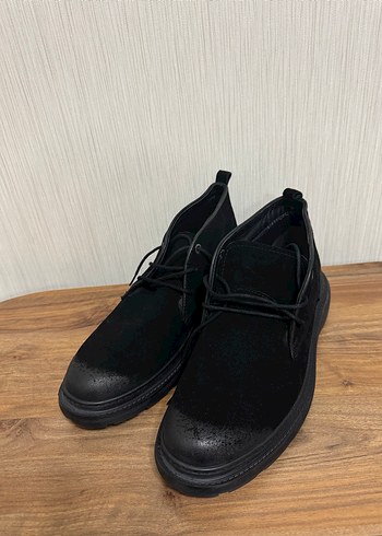 Siyah Süet Erkek hakiki deri - Görsel 3