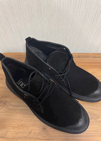 Siyah Süet Erkek hakiki deri - Görsel 7