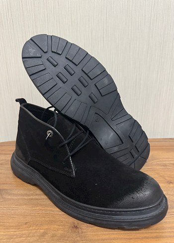 Siyah Süet Erkek hakiki deri - Görsel 6