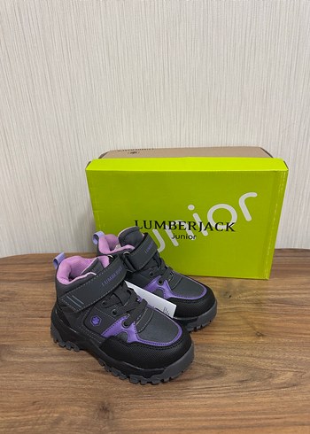 Kız Çocuk Mor Spor Ayakkabı Velcro - Görsel 3