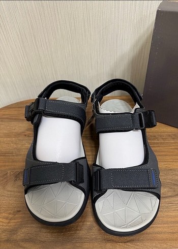 Gri Erkek Kayışlı Spor Sandalet - Görsel 5