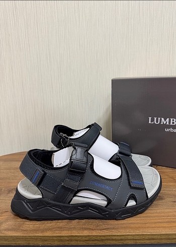 Gri Erkek Spor Tarzı Tokalı Sandalet - Görsel 3