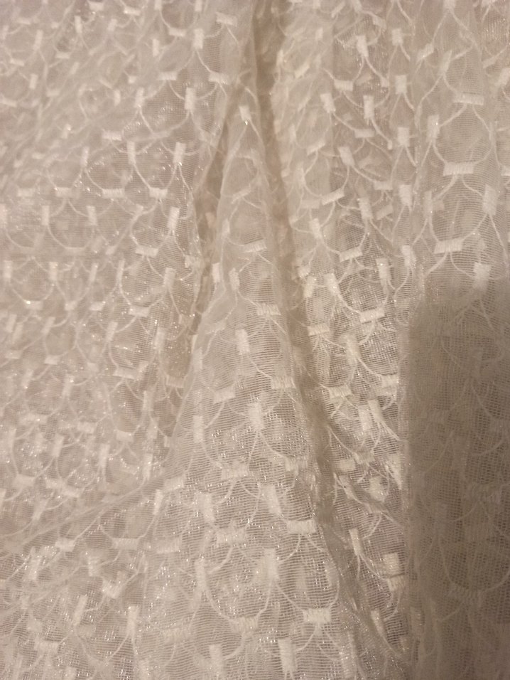 2 adet Nakışlı Bej Bohem Tül Perde özel dikimdir - Görsel 3