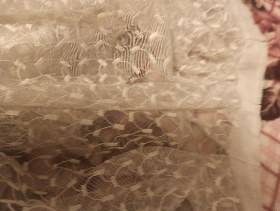 2 adet Nakışlı Bej Bohem Tül Perde özel dikimdir - Görsel 5